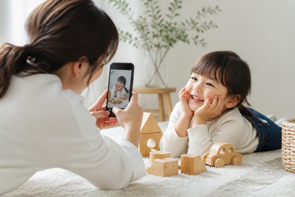 子どもを写真で上手に撮るためのママのコツは？