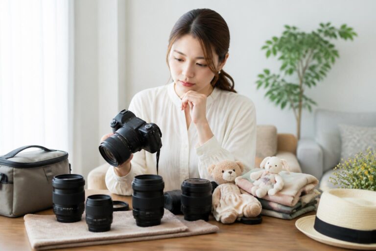 子どもの写真を撮影した後に編集する方法は？